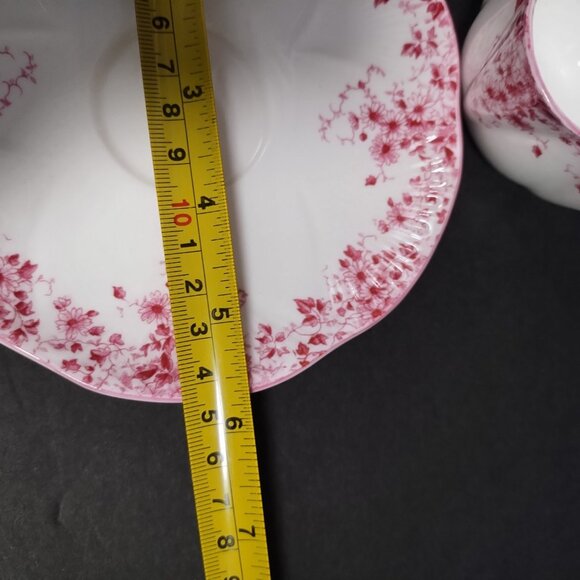 Fine Bone China Shelley England Dainty Pink tea cup & saucer 051/P VTG - Picture 7 of 9